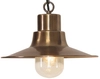 Lampa zewnętrzna SHELDON-CH-BR Elstead IP44 szklana na łańcuchu mosiądz