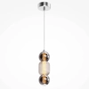 Salonowa lampa wisząca Drop MOD273PL-L16CH3K LED 16W 3000K chrom dymiony