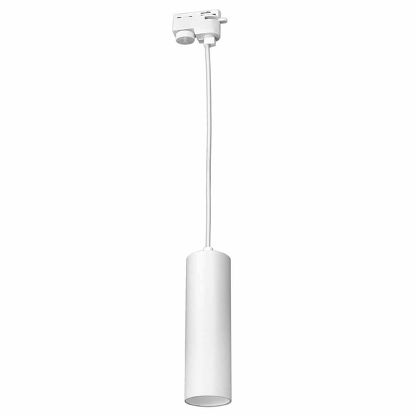 Lampa wisząca jednoobwodowa do systemu szynowego Pipe ML7680 biała