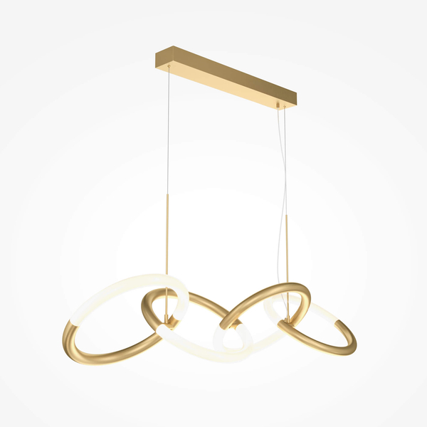 Ledowa lampa wisząca Node MOD165PL-L40G3K 40W 3000K pierścienie złote