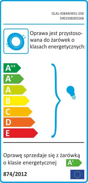 Wpuszczane LAMPY sufitowe SUN OLAL 305268 Polux zestaw 3 OPRAW podtynkowych LED 10,5W 3000K do zabudowy srebrne