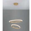 Metalowy ring wiszący Ameca LE42818 Luces Exclusivas LED 41,5W 3000K złoty biały