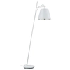 Stojąca LAMPA podłogowa ANDREUS 407500189 Trio salonowa OPRAWA metalowa biała OUTLET