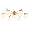 Lampa sufitowa do przedpokoju Bombazine BOM5035 kule mosiądz