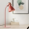 Regulowana lampa stołowa Erena 94555/01 metalowa czerwona