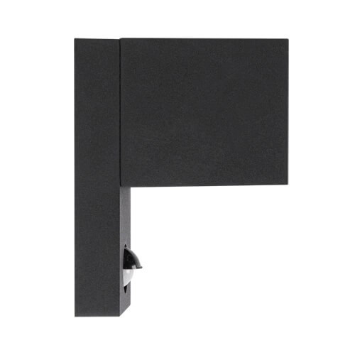 Zewnętrzna LAMPA ścienna FOREST C 03603 Ideus elewacyjna OPRAWA kinkiet z czujnikiem ruchu outdoor IP44 grafitowy