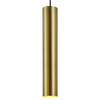 LAMPA wisząca RUBEN 107880 Markslojd okrągła OPRAWA metalowy ZWIS tuba złota