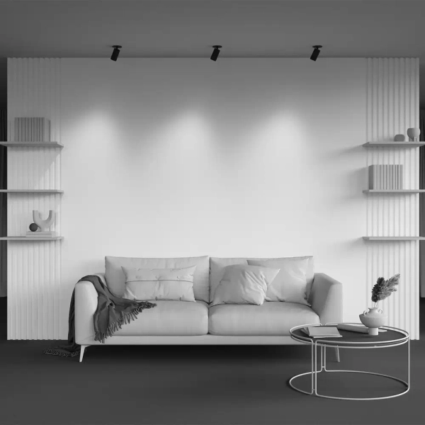 Wpuszczana regulowana oprawa sufitowa Calipso C110CL-01-GU10-B czarna