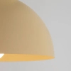 Ceramiczna lampa wisząca Tigali beżowa żółta 5242 1xE27 nad stół