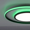 Plafon na pilot ARENDA czarna 11627-18 1xLED 36W 2700-5000K z regulacją jasności