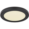 LAMPA sufitowa LASSE 12379-18B Globo okrągła OPRAWA plafon LED 18W 3000K - 6500K metalowy czarny