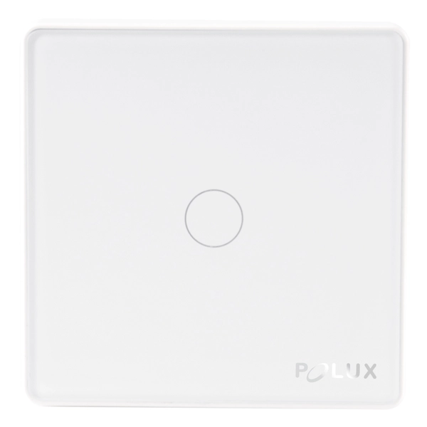 Pojedynczy włącznik z kondensatorem 314338 Smart Wifi dotykowy biały