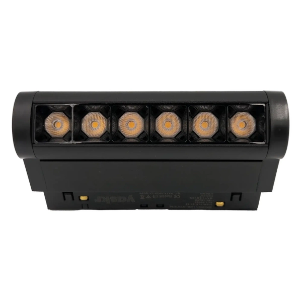 Lampa do szyny magnetycznej Magnet Line TLV-11-06 LED 6W 3000K czarna