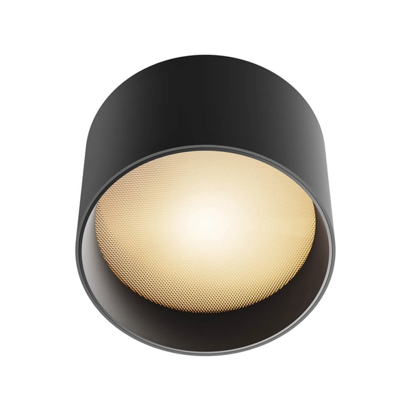 Jadalniana lampa nasufitowa Vega C089CL-8W3K-B LED 8W 3000K tubka czarna