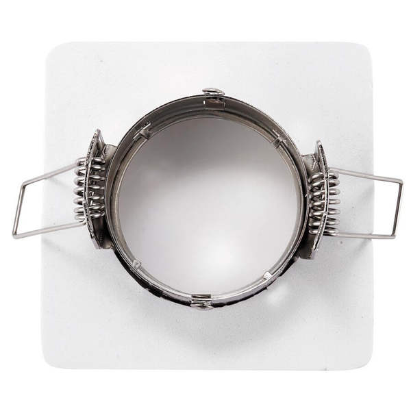 Kwadratowe oczko Speculo 80245 metalowe do łazienki IP65 chrom