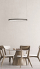 Lampa wisząca Agnes AZ5016 LED 38W 3000-6500K koło ring czarna