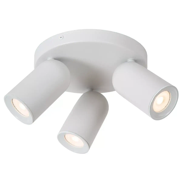 Lampa sufitowa z regulacją PUNCH 13958/13/31 Lucide potrójna biały