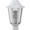 Klasyczna lampka ogrodowa VELENCE 8205 metalowa szklana IP43 biała