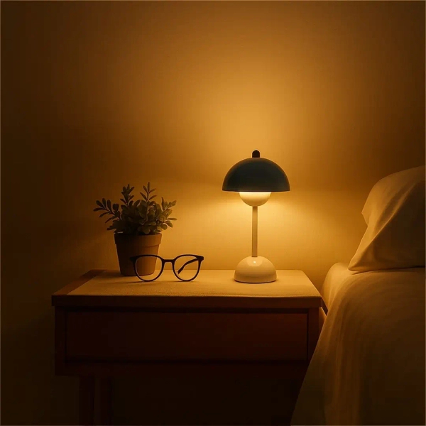 Retro stołowa lampka na USB-C Costa ML2270 LED 3W CCT biały