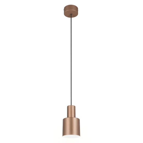 Lampa wisząca ELIOR DL165319400 Trio z regulacją walec brązowy