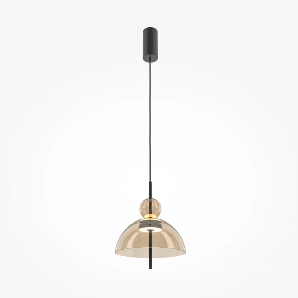 Wisząca lampa Bangkok MOD185PL-L12CG3K1 LED 12W 3000K do salonu mosiądz