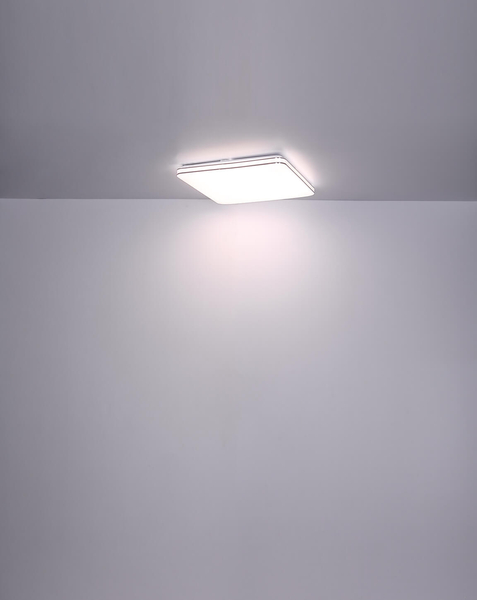 Plafon Lassy 48406-48SH efekt iskierek LED 48W 3000-6400K biały chrom