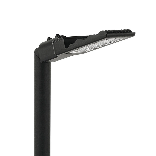 Czarna lampa ogrodowa PATHWAY 9420 LED 24W 3000K słupek IP44