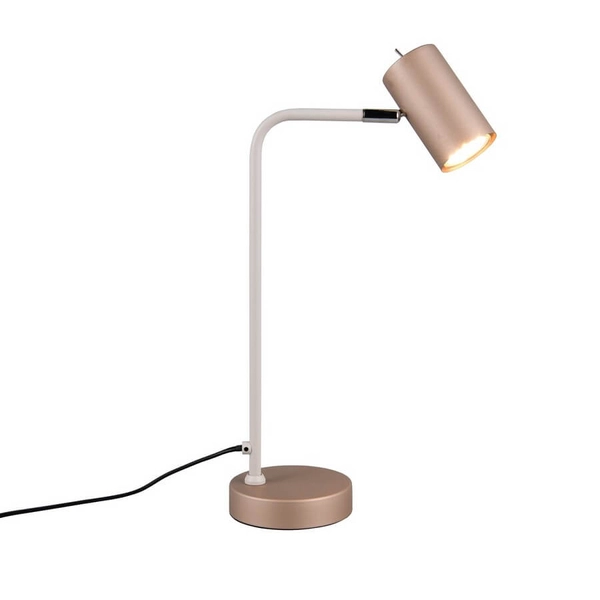 Stołowa lampka nocna MARLEY 512400165 regulowana z wtyczką brązowa