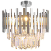 Metalowa lampa sufitowa Aspen ML8809 Milagro z kryształkami chrom