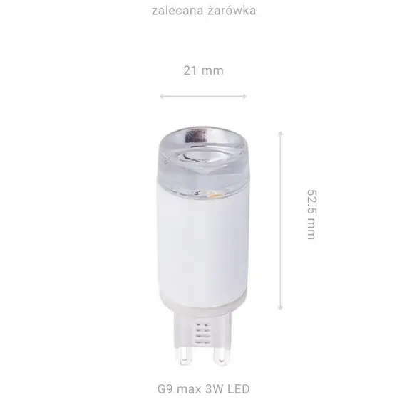 Regulowana lampa naścienna Hotel Mood 41364 z włącznikiem czarna brązowa