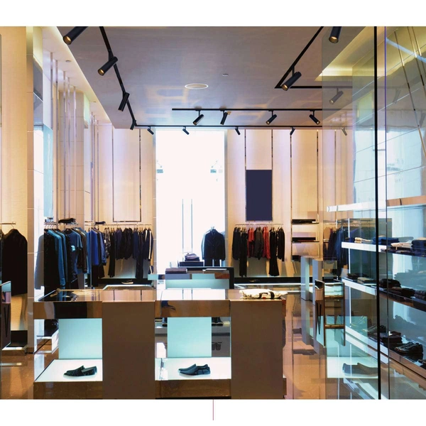 Sufitowa LAMPA regulowana MILO 8760 Nowodvorski metalowa OPRAWA tuba LED 25W 3000K do systemu szynowego 3 - fazowego czarna