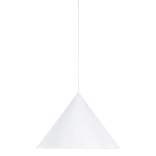 Wisząca lampa nad stół CONO 10010 stożkowa biały