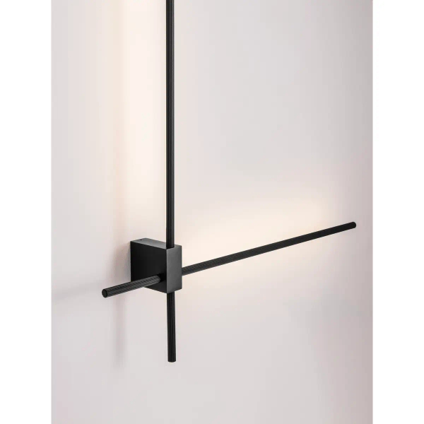 Metalowa lampa ścienna ZALMARA LE45457 LED 20W 2700-4000K czarny