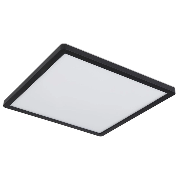 LAMPA sufitowa SAPANA 41563-18B Globo kwadratowa LED 18W 3000K do łazienki IP44 czarna