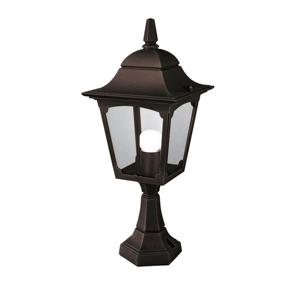 Lampa stojąca do ogrodu Chapel CP4-BLACK Elstead zewnętrzna czarna