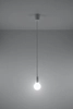LAMPA wisząca SL.0569 industrialna OPRAWKA zwis na żarówkę biały