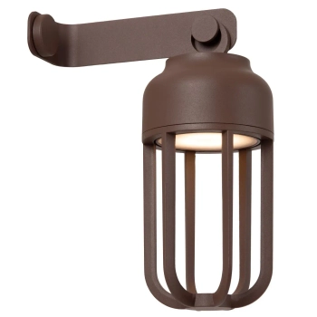 Dotykowy kinkiet ścienny Wells 33809/05/97 LED 5W 2700-4000K IP54 brązowy