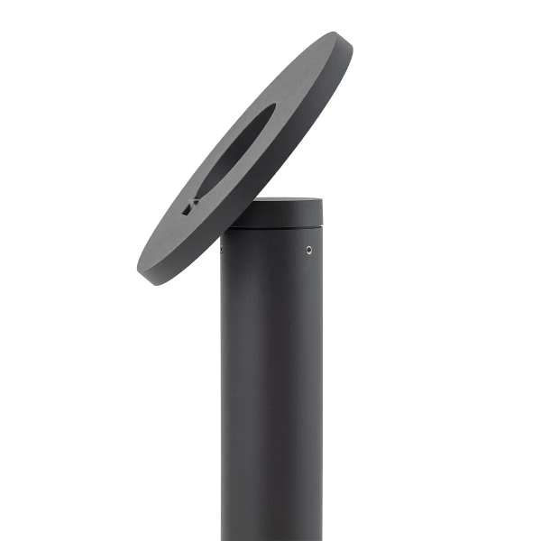 Słupek ogrodowy AXION grafitowy 11938 1xLED 8W 3000K IP65 metalowy