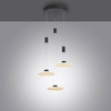 Czarna lampa wisząca Lautada kaskada LED 22,5W 3000K ściemnialna