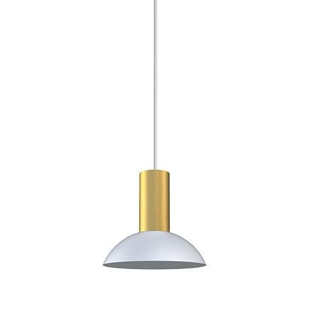 Skandynawski zwis nad stół Hermanos 8037 biała kopuła wisząca