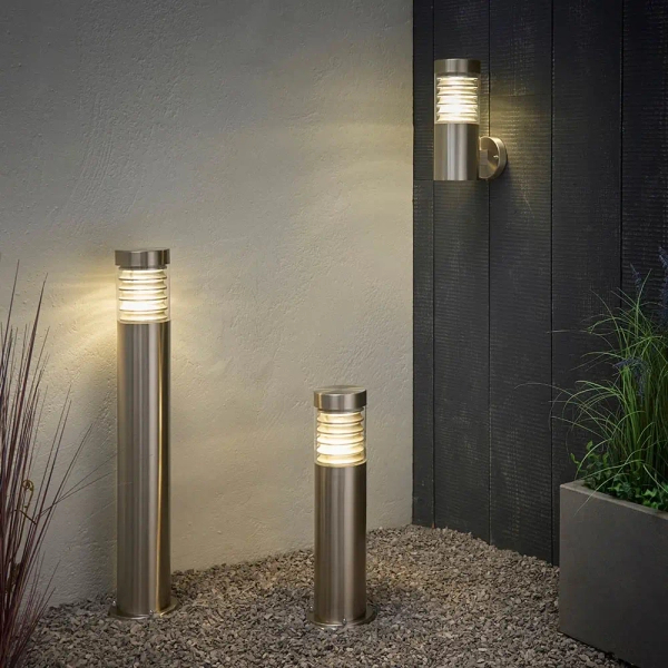 Ogrodowa lampa ścienna Equinox LED 72916 LED 11,5W 4000K IP44 srebrny
