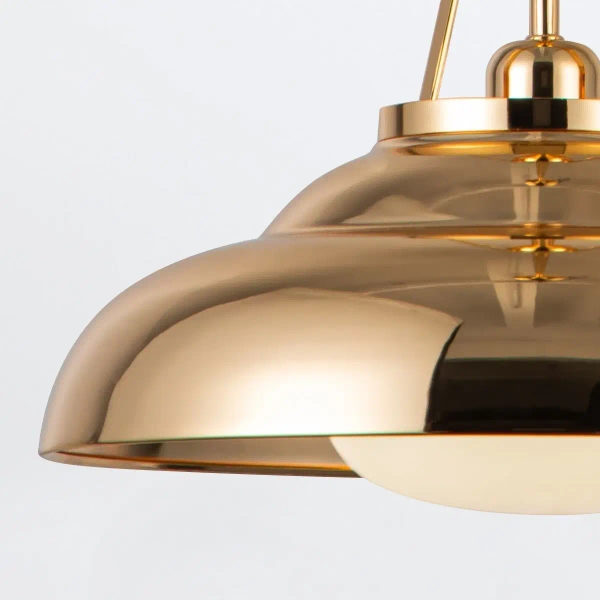 Industrialna lampa wisząca Palmetto QN-PALMETTO-PM-PB regulowany mosiądz