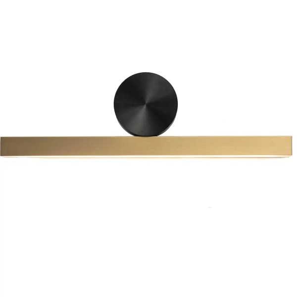 Kinkiet art deco Boogie ST-MD-7014 WALL Step LED 12W 3000K złoty czarny