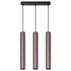 Lampa wisząca potrójna do jadalni Lungomare 326157 metalowa szara czarna