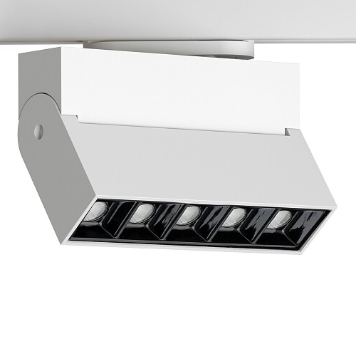 Biały reflektor Profile Focus 7618 LED 9W 3000K do szynoprzewodu