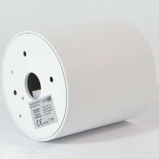 Sufitowa LAMPA natynkowa SLP6311 MDECO regulowana OPRAWA metalowy SPOT downlight biały
