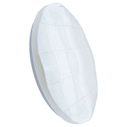 Plafon LAMPA sufitowa SPARTA 03637 Ideus okrągła OPRAWA natynkowa do łazienki LED 24W 4000K geometryczne wzory IP44 biały