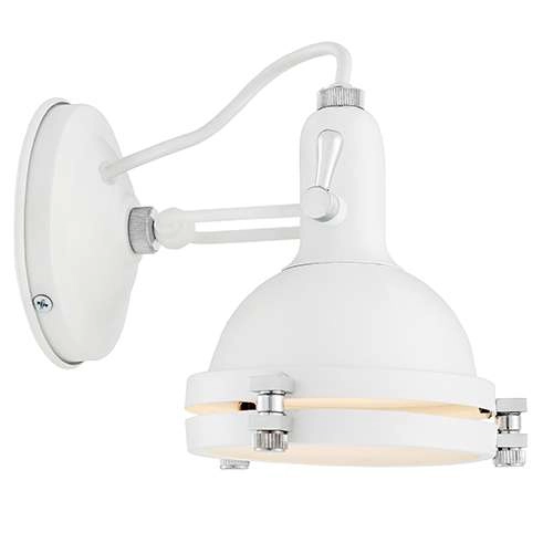 Kinkiet LAMPA ścienna NAUTILIUS 20481101 Kaspa regulowana OPRAWA reflektorek loft biały