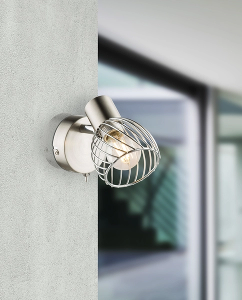 Ścienna lampa regulowana Texas 54809-1 satyna chrom