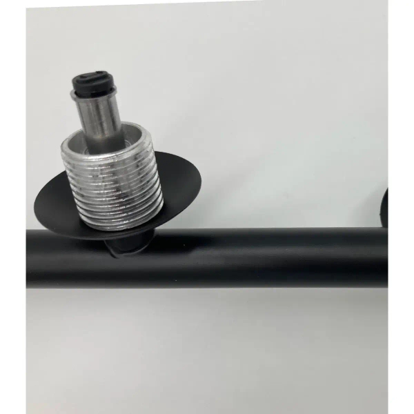 Wisząca lampa pierścień Orion XC111-850 Step kule szklane czarne